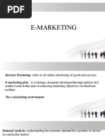 E Marketing