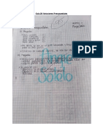 Guía 29 Variaciones Presupuestales