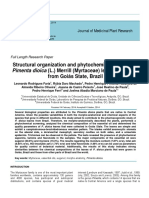 Structural Organization and Phytochemical Analysis of From Goiás State, Brazil