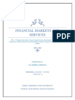 Financial Markets and Services
