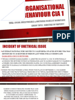 Organisational Behaviour