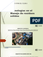 Accion Por El Clima: Tecnologías en El Manejo de Residuos Sólidos