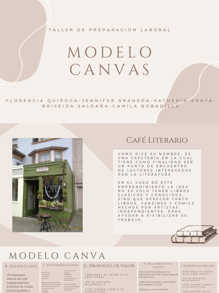 Modelo Canvas | PDF | Informática | Business