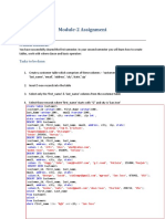 SQL Module 2