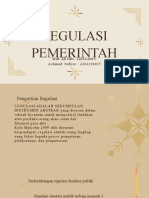 Regulasi Pemerintah: Moh. Ali Jefri: 2202110013 Achmad. Sofyan: 2202110025