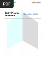 CUET Practice Questions: Numerical Ability