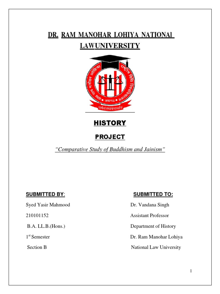 History Project Pdf Enlightenment In Buddhism Ahimsa