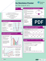 New Content To Higher Tier Only #1 of 2: GCSE (9-1) Maths Revision Poster