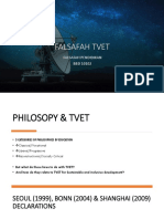 TVET Philosophies and Trends for Sustainable Development