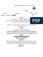 Falsafah Pendidikan Kebangsaan (FPK) - 1996: Bab 4 Bab 5