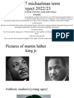 My Favorite Leader of All Time: Martin Luther King Jr. Biography