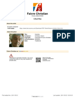 Christian Faivre Utuchka 30340