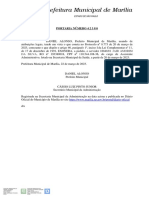 Prefeitura de Marília exonera servidor da Saúde