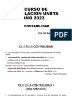 Curso de Nivelacion Unsta AÑO 2023: Contabilidad