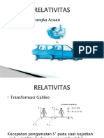 Relativitas: Pengaruh Kerangka Acuan