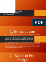 Standards of Professional Practice (SPP) On Pre-Design Service SPP Document 201
