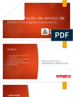 Serviço de e-mail e mensageria corporativos para maior produtividade e segurança