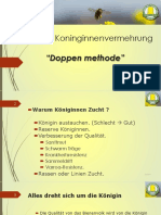 Einfache Koninginnenvermehrung: "Doppen Methode"