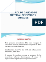 Material de Envase y Empaque