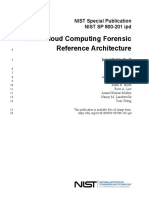 NIST Cloud Computing Forensic Reference Architecture: NIST Special Publication NIST SP 800-201 Ipd