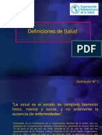 Actividad 1 Definiciones de Salud