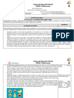 PLANEACION EDUCATIVA PREESCOLAR 2do. C Del 08 Al 19 de Noviembre 2021