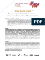 Projetar - 2019 - Relatos para Um Aprendizado Arquitetônico - Usu Uma Experiencia em Aberto