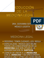Introducción de La Medicina Legal