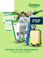 Steadying The Ship: Modern Airline: Pemantapan Langkah Perusahaan: Menjadi Maskapai Modern