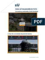 TUTORIAL PARA ACTUALIZACIÓN DE FOTO Actual