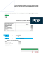 Punto de Equilibrio Operativo