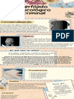 INFOGRAFÍA Perfilado Psicológico Criminal