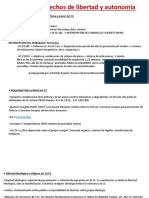 T9. Los Derechos de Libertad y Autonomía