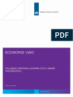 Economie Vwo 2019 Versie 3 Nader Vastgesteld