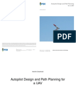 Autopilot Design and Path Planning For A UAV