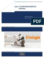 Etología Y Comportamiento Animal: Médico Veterinario Jesús Eduardo Fernández Andrade