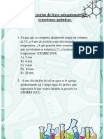 Modelos, Teorías de Leyes Estequiometria y Ecuaciones Químicas.