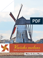 Brochure Kwieke Molens. Water en Wind in Denderland en Herzele Molen Ter Zeven Wegen