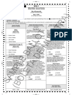 Cameron County Sample Ballot May 6 2023 Election