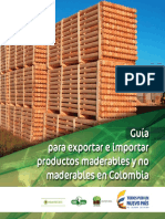 Guia Exportación e Importación de Productos Maderables