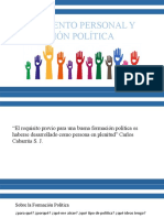 Crecimiento Personal Y Formación Política