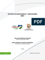 Estudio de Insuficiencia y Limitaciones - 2021