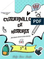 Cuadernillo Historia 3ro A
