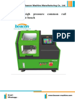 EPS208 High Pressure Common Rail Injector Test Bench Manual