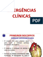 Emergências clínicas: cuidados de saúde