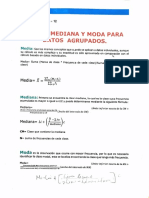 Media, Mediana Y Moda para Datos Agrupados