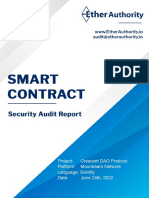 Crescent DAO Protocol Smart Contract Audit Report