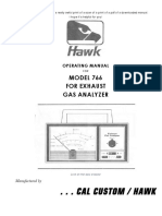 IFU Hawk 766 Exhaust Gas Analyzer