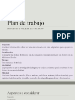 Plan de trabajo - proyecto 1