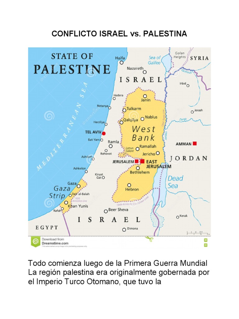 Conflicto Israel vs. Palestina | PDF | Palestina (Región) | Israel